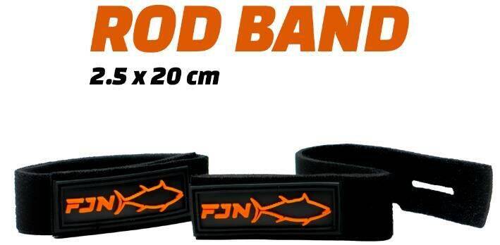 Fujin Rod Band 2.5X20cm Elastik Kamış Bandı - 1