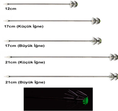 Ryuji Kalamar İğnesi Tel 15cm (Büyük İğne) - Ryuji