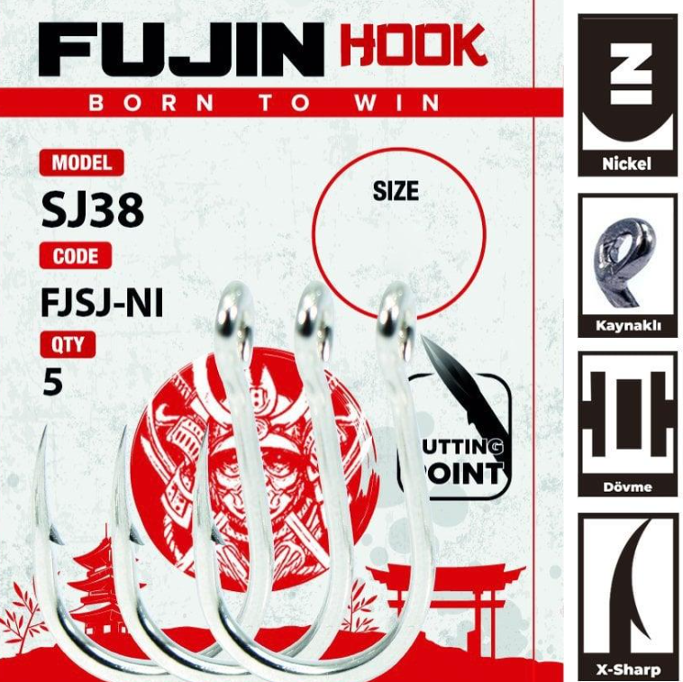 Fujin FJSJ38-NI Nickel Kaynaklı Asist İğnesi - 1
