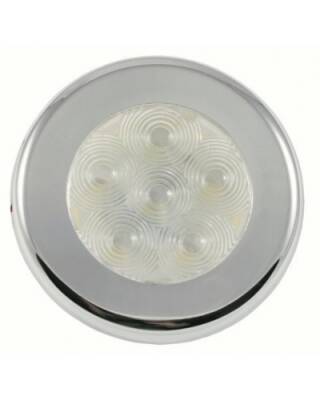 GÖMME SPOT KROM 12 V 6 LED GÜN IŞIĞI - 