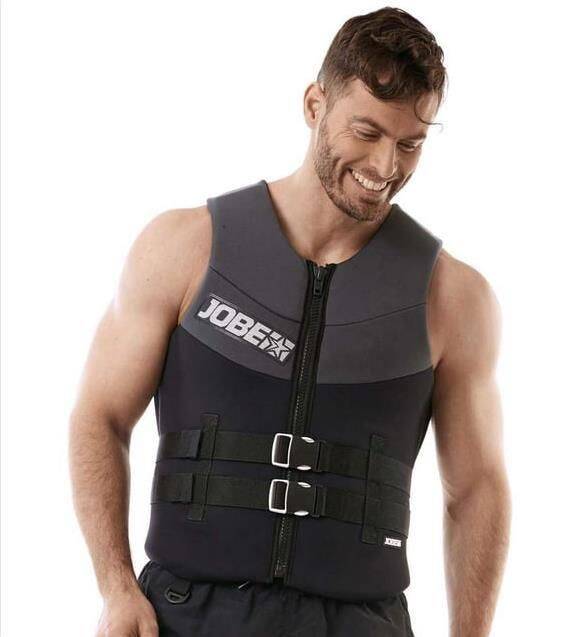 JOBE NEOPREN ERKEK CAN YELEĞİ SİYAH-GRİ - 2