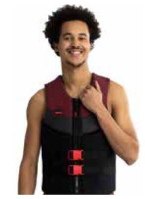 JOBE NEOPREN ERKEK CAN YELEĞİ BORDO - Jobe