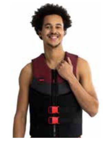 JOBE NEOPREN ERKEK CAN YELEĞİ BORDO - 1