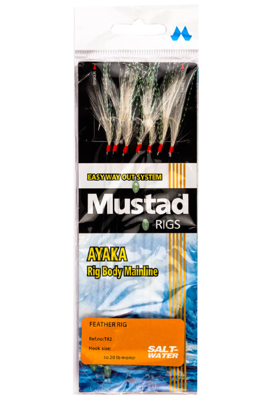 ÇAPARİ MUSTAD T82 4 FEATHER RIG CAP M T82 4 - 1