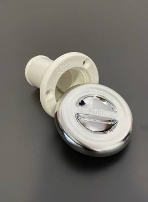 PLASTİK DEPO KAPAĞI KROM 38MM - Eval