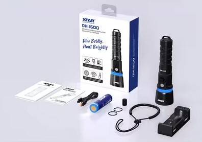 XTAR DH1 1600 KT DALIŞ FENERİ SET - XTAR
