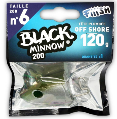 Fiiish Black Minnow BM200/6 BM040 120gr Kaki Jig Head - FİİİSH