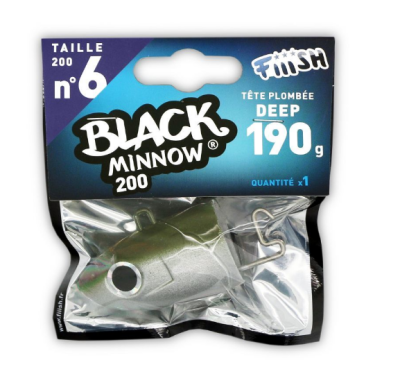 Fiiish Black Minnow BM200/6 BM211 Deep 190gr Kaki Jig Head - FİİİSH