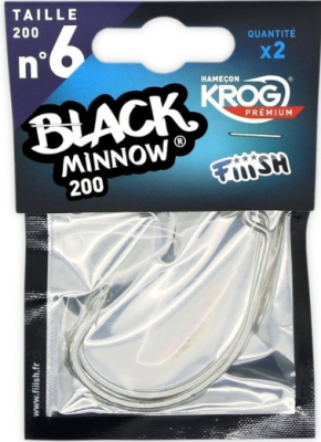 Fiiish Black Minnow BM200/6 BM1611 Offset Kanca - FİİİSH