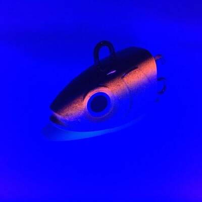 Fiiish BM200/6 BM1349 Med Deep 150gr UV Glow Candy Green Jighead - 2