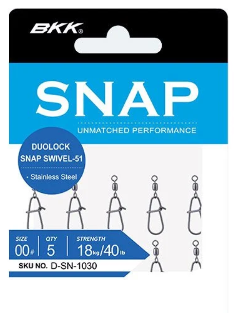 BKK Duolock Snap Swivel-51 Fırdöndü - 1