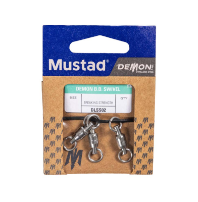 MUSTAD DEMON DLSS02 FIRDÖNDÜ 4LU NO:1 MUS DLSS02-4LU 1 - MUSTAD