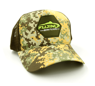 Fujin Brown Camo Balıkçı Şapkasi - 1