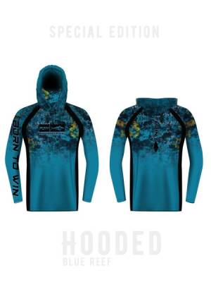 Fujin Performance Hooded Blue Reef #XL - Fujin