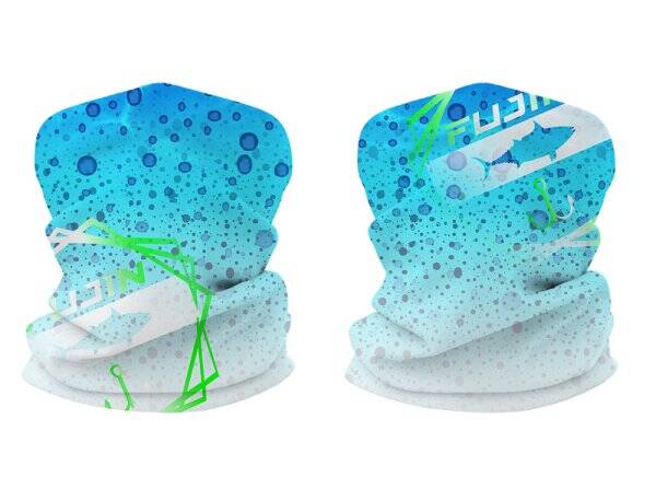 Fujin Neck Gaiter Boyunluk Blue Ocean - 1