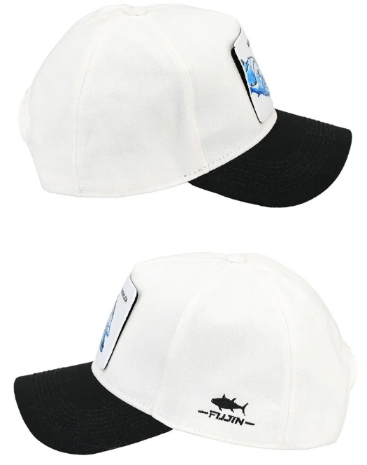 Fujin & Black Börk Baseball Beyaz Şapka - 1