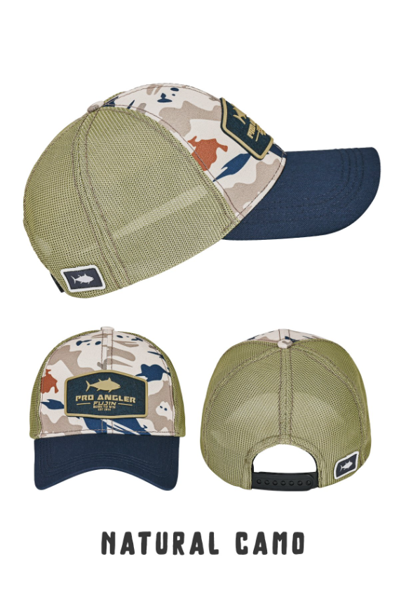 Fujin Pro Angler Natural Camo Şapka - 1