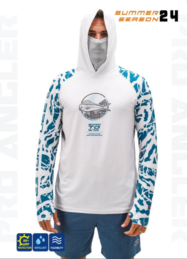 Fujin Pro Angler S24 Buff&Hood Lambuka Green - 1