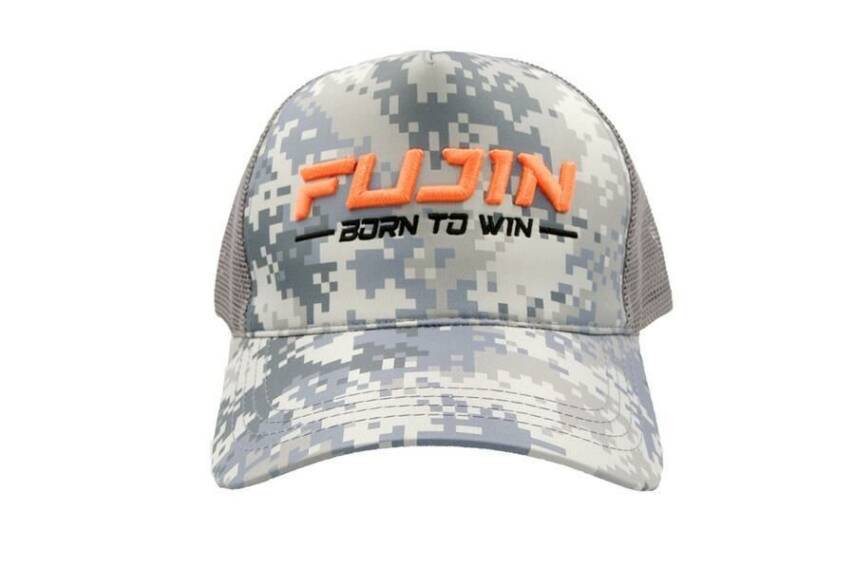 Fujin grey Camo Balıkçı Şapkasi - 1