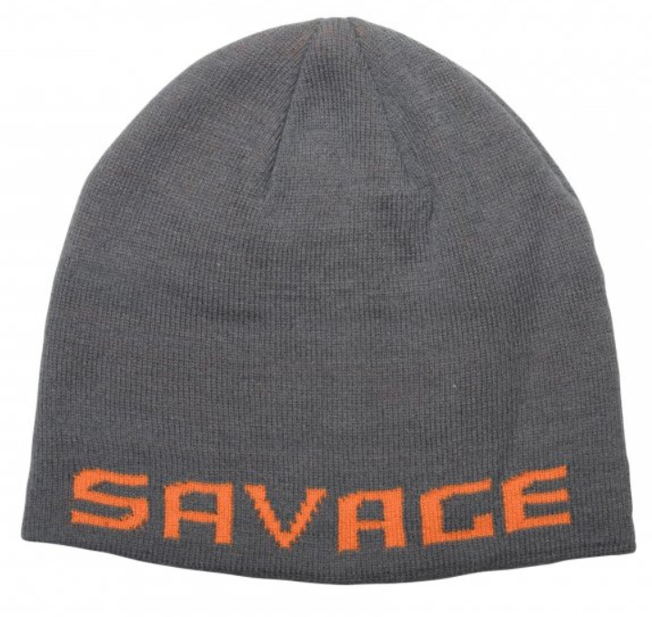 Savage Gear Logo Beanie One Size Grey/Orange Net Fiyat - 1