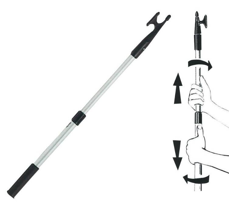 TELESKOPİK GÖNDER KANCASI SİYAH EASTERNER - 1