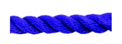 YÜZER HALAT 3 KOLLU 12 MM MAVİ - Dolphin Rope