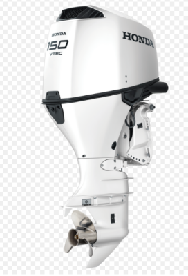 Honda BF 150D XDU BEYAZ Ekstra Uzun şaft marşlı trimli direksiyonlu - Honda