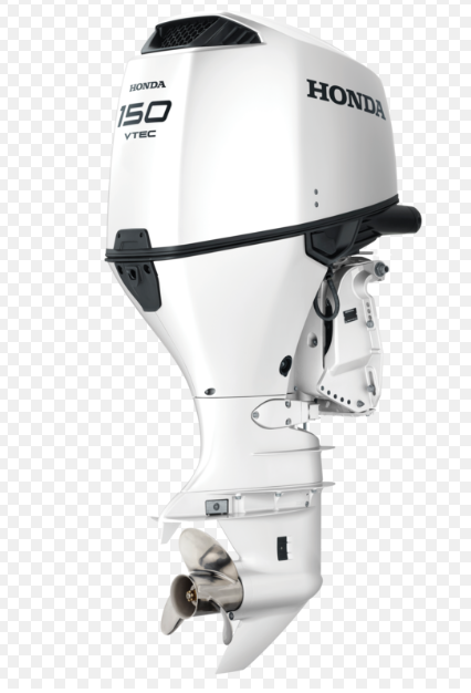 Honda BF 150D XDU BEYAZ Ekstra Uzun şaft marşlı trimli direksiyonlu - 1