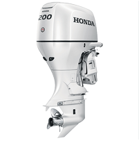 Honda BF 200 XDU BEYAZ Ekstra Uzun şaft marşlı trimli direksiyonlu - Honda