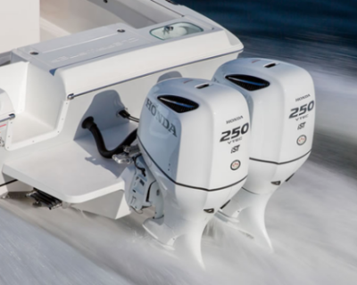 Honda BF 250D UCDU BEYAZ Ultra Uzun şaft marşlı trimli direksiyonlu - Honda