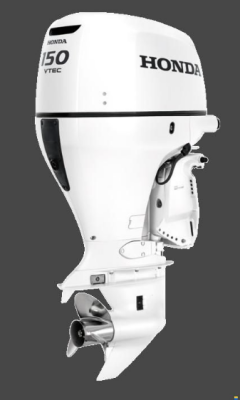 Honda BF 150D XCDU BEYAZ Ekstra Uzun şaft marşlı trimli direksiyonlu - Honda