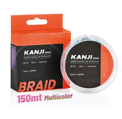 Fujin Kanji 8X 150MT Multi Color Pe Line - Fujin