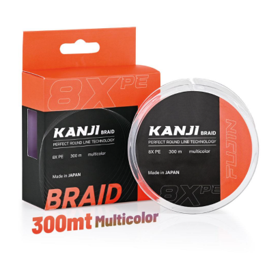 Fujin Kanji 8X 300MT Multi Color Pe Line - Fujin