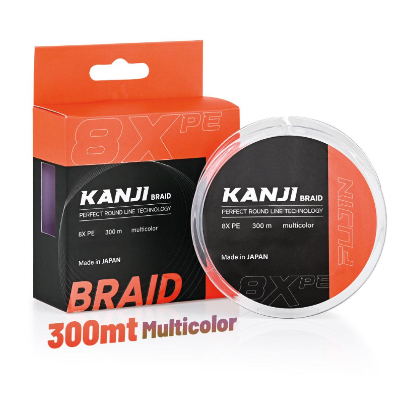 Fujin Kanji 8X 300MT Multi Color Pe Line - 1