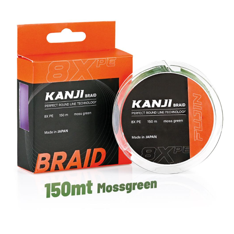 Fujin Kanji 8X 150MT Moss Green Pe Line - 1
