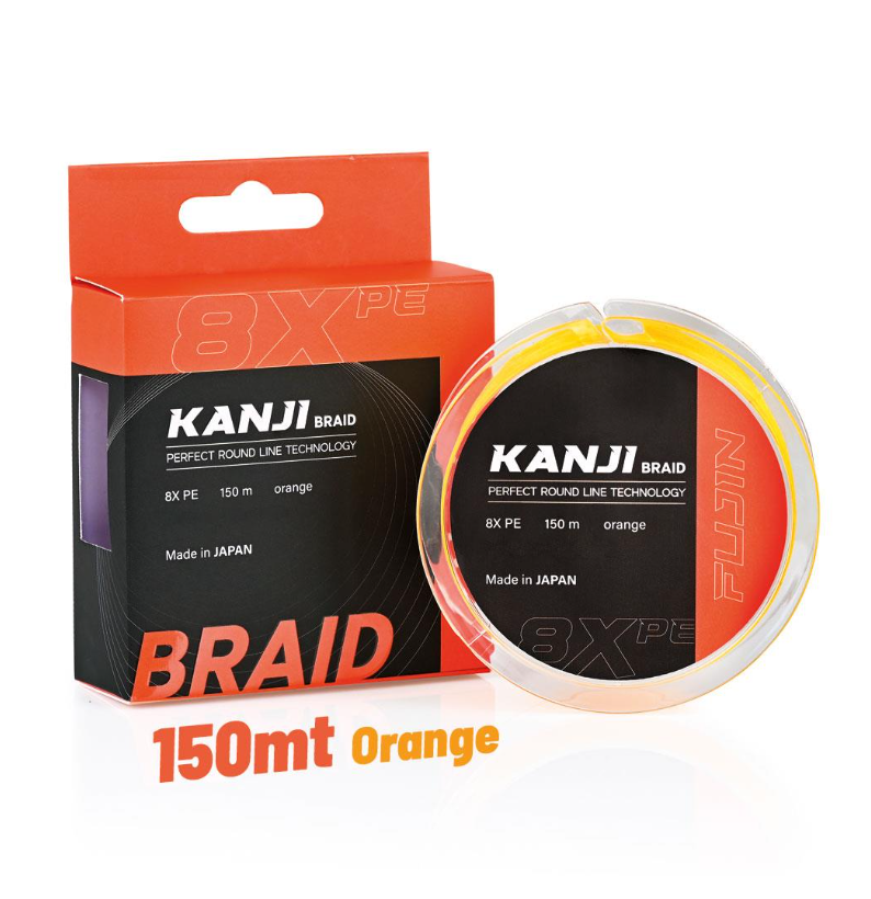Fujin Kanji 8X 150MT Orange Pe Line - 1