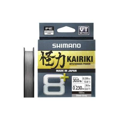Shimano Line Kairiki 8+ 150 Mt Steel Gray İp Misina - SHIMANO