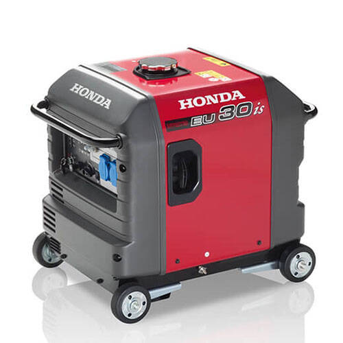 Honda EU 30is Benzinli 3 kVA Jeneratör - Marşlı -Tekerlekli - 1