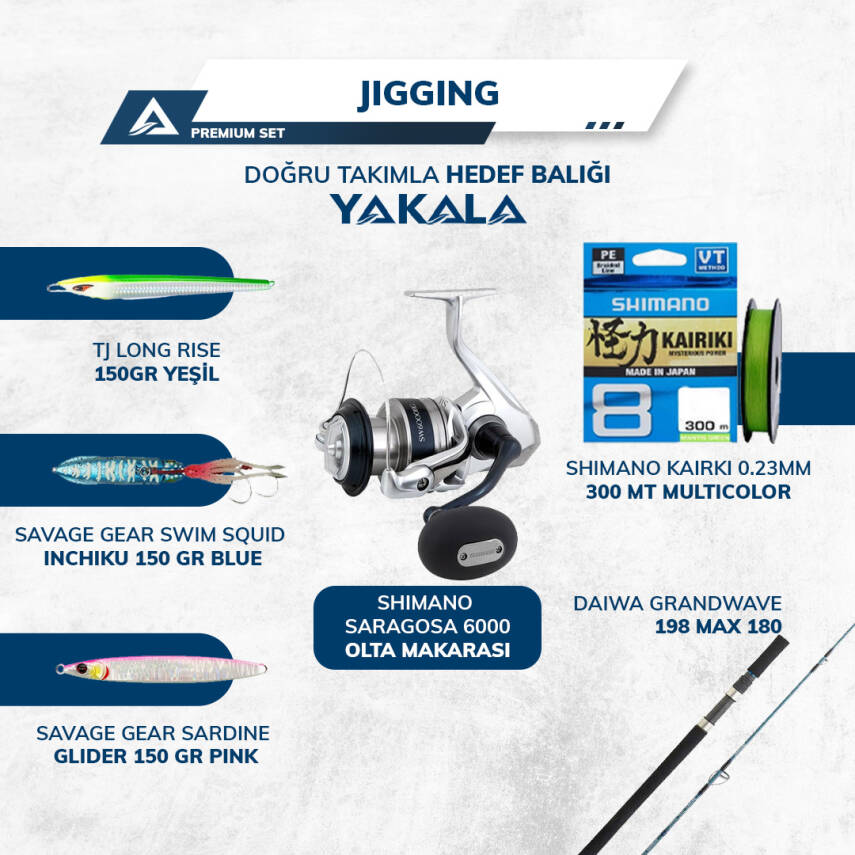 Jigging Premıum Hazır Takım - 1