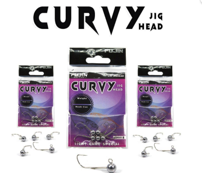 Fujin Curvy Jig Head 1.8gr - Fujin