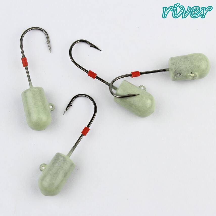 River Hunter Jig Head Glow - 1