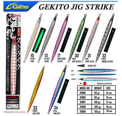 Cultiva 31988 GJ Strike 125 gr 18 cm Jig Yem - 3
