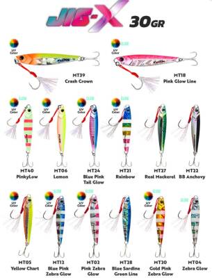 Fujin Jig-X 30gr Light Jigging Jig Yem - Fujin