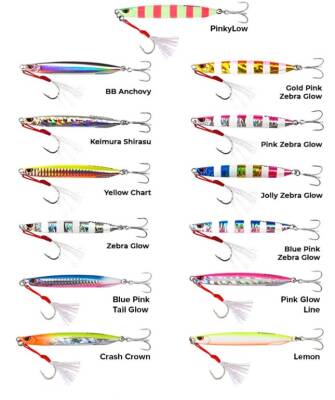 Fujin Metal Cast 20gr Light Jig Metal Yem - Fujin