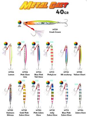 Fujin Metal Cast 40gr Shore Jig Metal Yem - Fujin