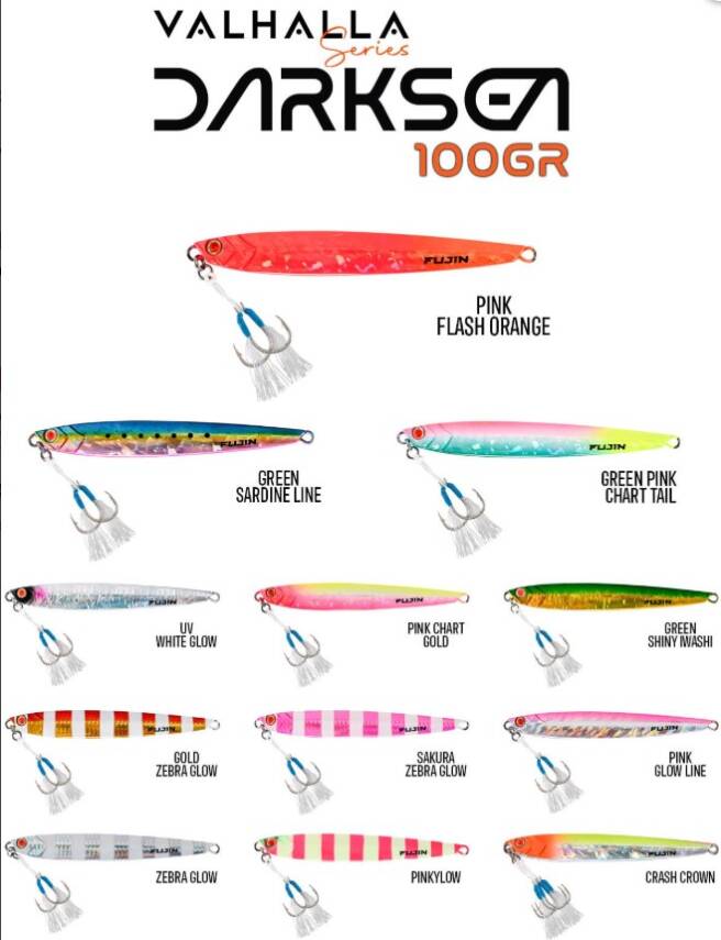 Fujin Valhalla Darksea 100gr Metal Jig Yem - 1