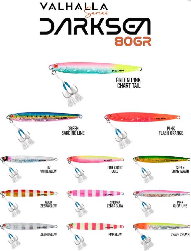 Fujin Valhalla Darksea 80gr Metal Jig Yem - 1