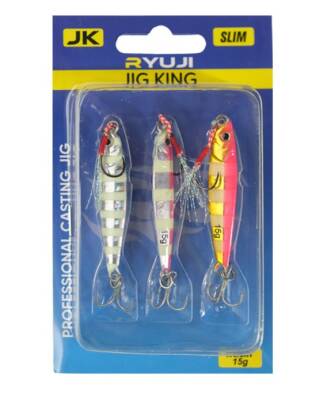 Ryuji Jig King (3 Adet) Jig Yem 10 gram - RYUJI