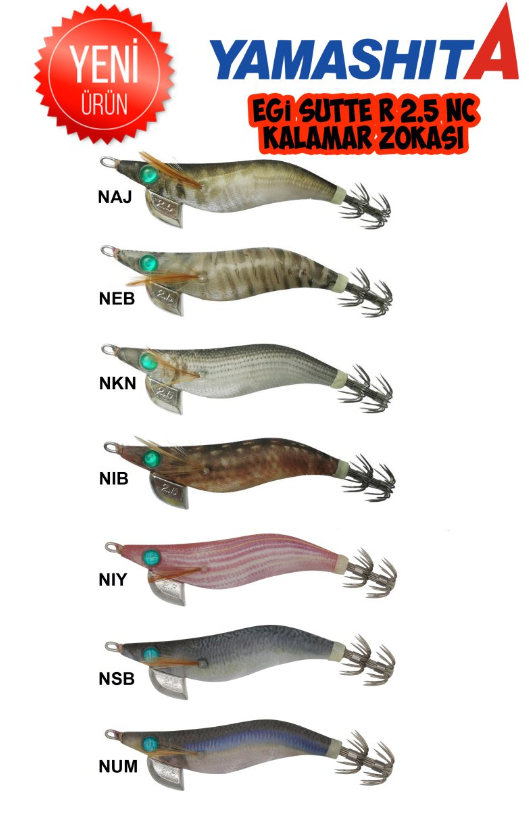 Yamashita Egi Sutte R 2.5Nc Kalamar Zokası - 1