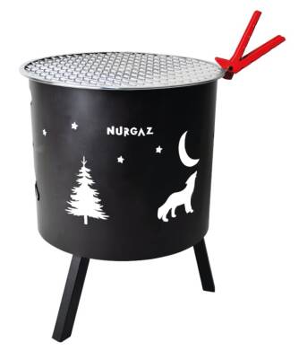 Nurgaz Orman Şöminesi Izgaralı - NURGAZ